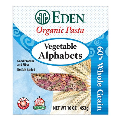 Organic Vegetable Alphabets