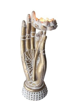 Vitarka Hand with Lotus