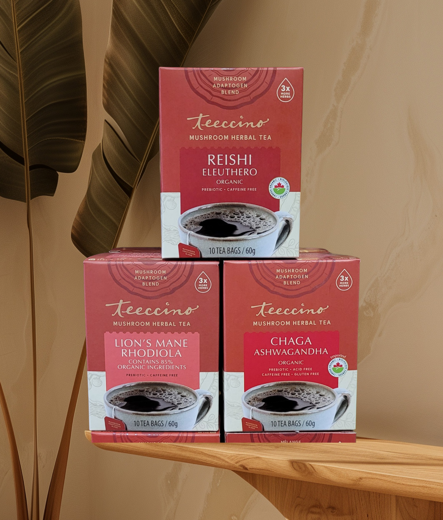 Teeccino Mushroom Herbal Tea