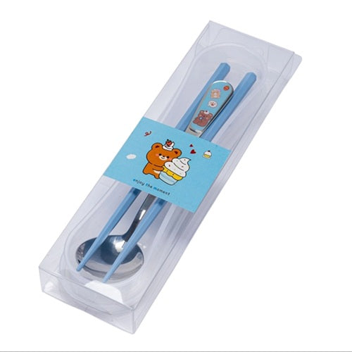 Chopsticks and Spoon with Portable Travel Case