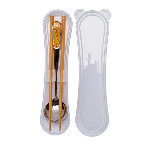 Chopsticks and Spoon with Portable Travel Case