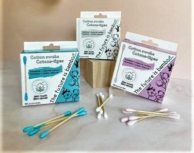 Bamboo Cotton Swabs