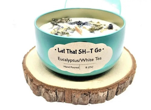 Embellished Scented Soy Candle