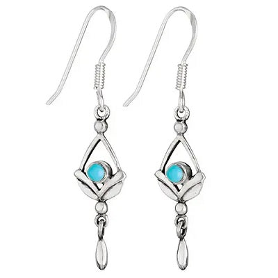 Sterling Silver Earrings (with Stones)